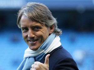 L'ex allenatore del Manchester City, Roberto Mancini