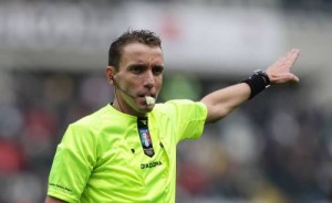 L'arbitro Mazzoleni