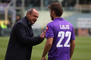 Delio Rossi e Adem Ljajic