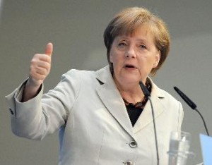 Il cancelliere tedesco, Angela Merkel (foto dalla rete)