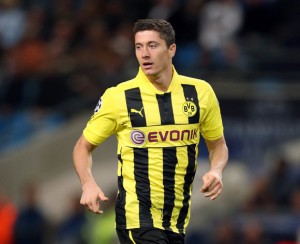 Robert Lewandowski, attaccante del Borussia (foto dalla rete)