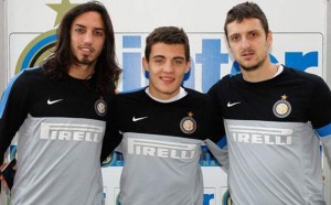 Schelotto, Kovacic e Kuzmanovic