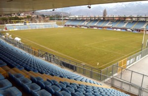 Stadio "Manlio Scopigno" di Rieti (foto dalla rete)