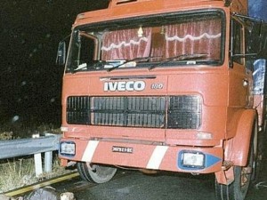 Il camion che investì Bergamini (foto dal web)