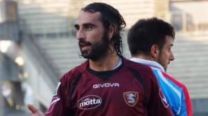 Guazzo, attaccante della Salernitana (foto dalla rete)