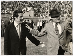 Helenio Herrera e Nereo Rocco (foto dal web)