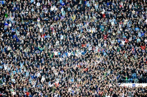 I tifosi allo stadio (foto dalla rete)