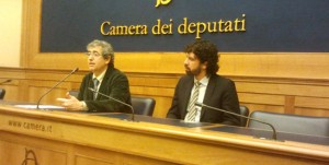 Il deputato Filippo Fossati e Damiano Tommasi (foto:assocalciatori.it)