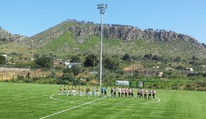 Palermo e Juve Stabia si presentano al pubblico del Santa Flavia (Roberta Marcianò/GolSicilia)