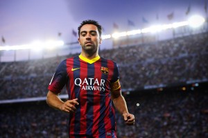 Xavi è il capitano del Barcellona  (foto www.sportal.com.au)