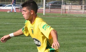 Roberto Russo con la maglia del Melfi (foto dalla rete)