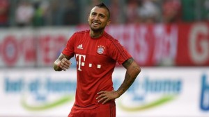 Arturo Vidal, centrocampista del Bayern Monaco