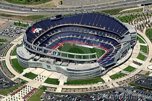 Lo stadio visto dall'alto (foto dalla rete)