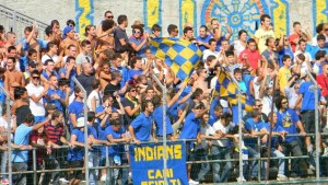 I tifosi della Carrarese (foto dalla rete)