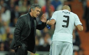 Pepe e Mourinho