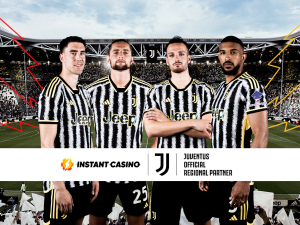 Il nuovo casino online 'Instant Casino' è l'Official Regional Partner della Juventus